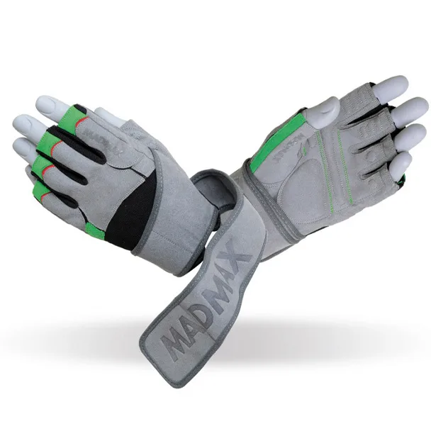 Перчатки для фитнеса MAD MAX Wild MFG 860, Grey - M