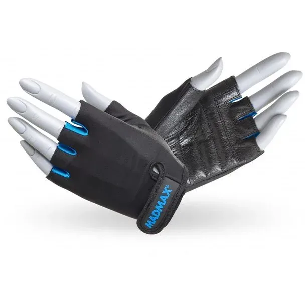 Рукавички для фітнесу Rainbow MFG 251, M, Black/Blue