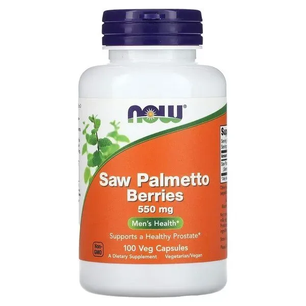 Saw Palmetto Berries 550 mg, 100 вегакапсул