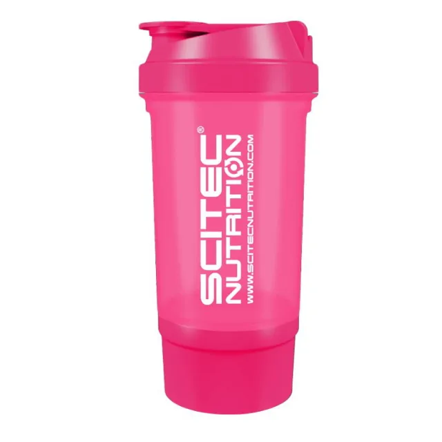 Шейкер Scitec Nutrition Shaker 500 мл 2-х компонентный, Pink