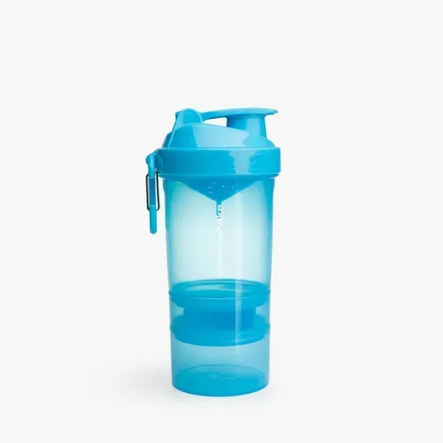 Шейкер Smart Shake Original2GO 600 мл, Neon Blue