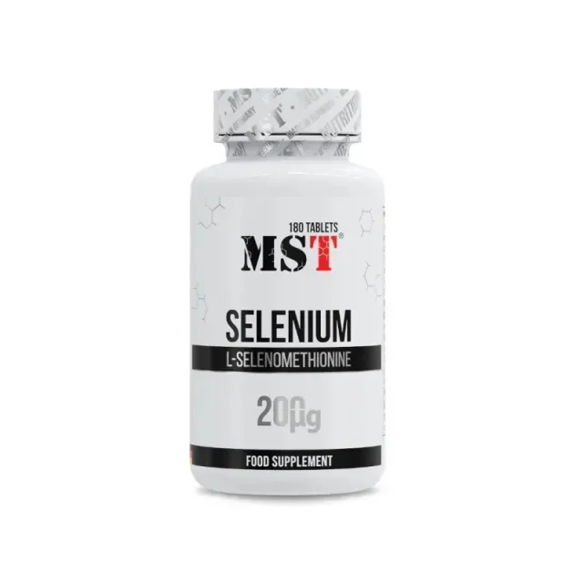 Селен MST Nutrition Selen 200 mcg, 180 таблеток