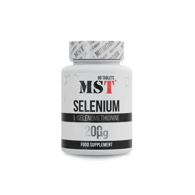Селен MST Nutrition Selen 200 mcg, 90 таблеток