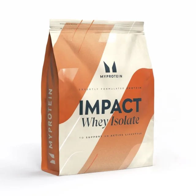 Сироватковий ізолят MyProtein Impact Whey Isolate, 2.5 кг - Натуральна ваніль для росту м'язів