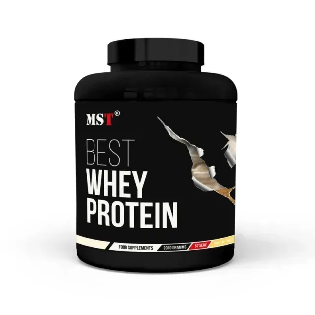 Сироватковий протеїн MST Nutrition Best Whey Protein, 2.01 кг - Банановий йогурт