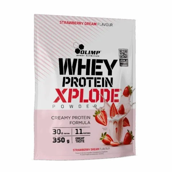 Сироватковий протеїн Olimp Sport Nutrition Whey Protein Xplode, 350 грам - Полуниця