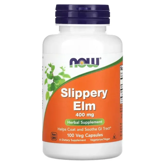 Slippery Elm 400 mg, 100 вегакапсул