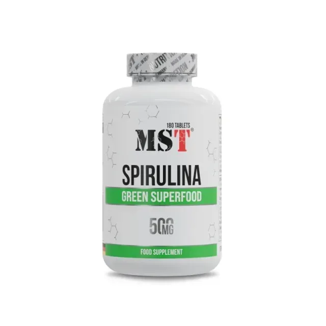 Спіруліна MST Nutrition Spirulina, 180 таблеток