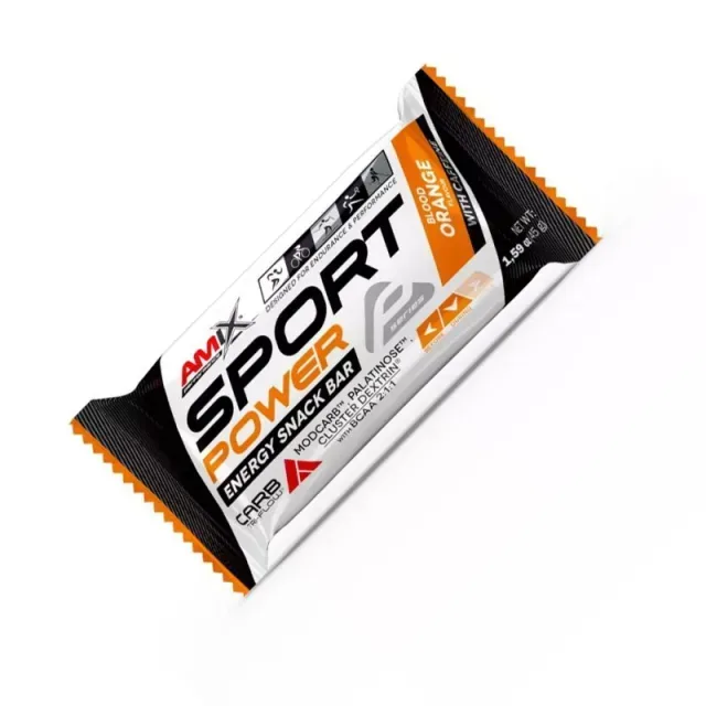 Sport Power with Caffeine, 45 грам, червоний апельсин