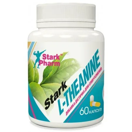 Stark L-Theanine, 60 капсул