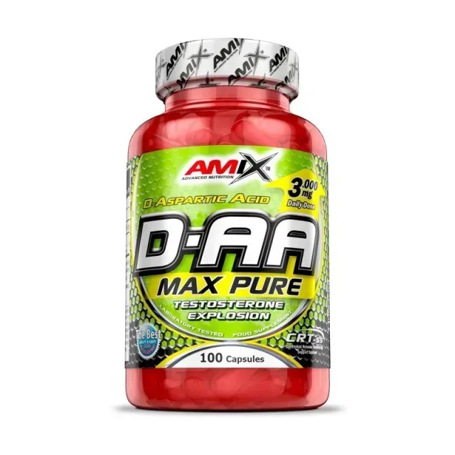 Стимулятор тестостерону AMIX D-AA, 100 капсул