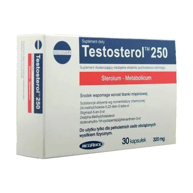 Стимулятор тестостерону Megabol Testosterol, 30 капсул