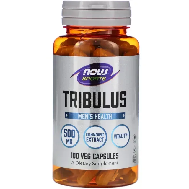Стимулятор тестостерону NOW Sports Tribulus 500 mg, 100 капсул