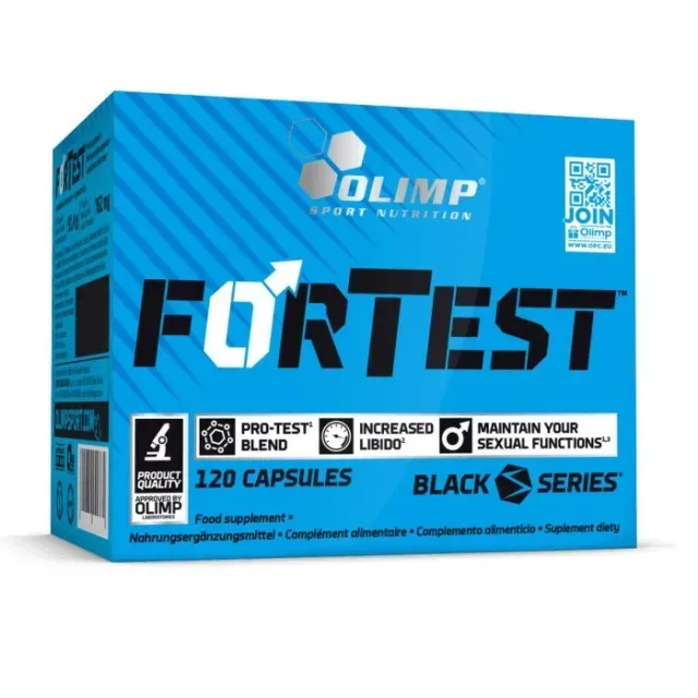 Стимулятор тестостерону Olimp Sport Nutrition Fortest, 120 капсул
