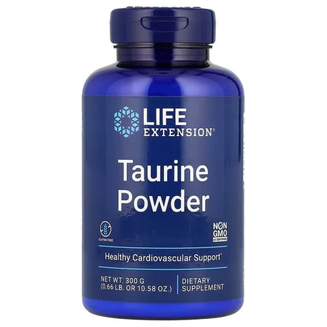 Таурін у порошку Life Extension Taurine Powder, 300 грам