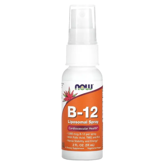 Вітамін B12 NOW Vitamin B12 Liposomal Spray, 59 мл