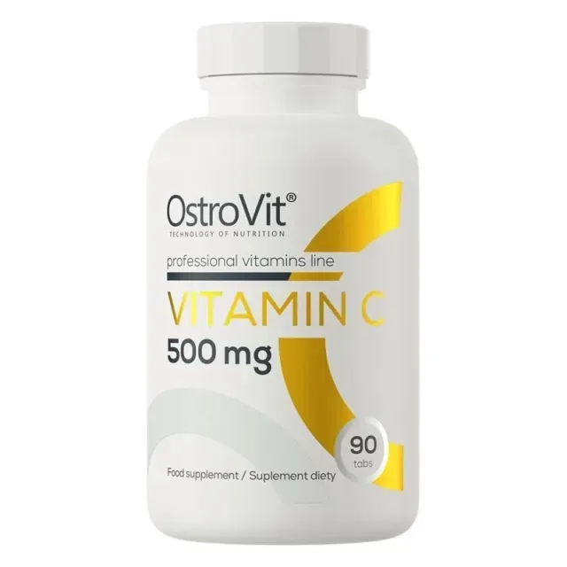Вітамін C OstroVit Vitamin C 500 mg, 90 таблеток
