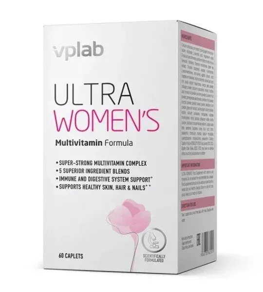 Вітаміни для жінок VPLab Ultra Women's Multivitamin, 60 каплет
