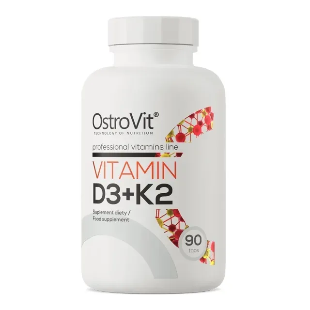 Вітаміни OstroVit Vitamin D3+K2, 90 таблеток