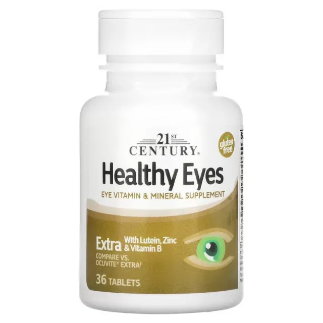 Вітаміни та мінерали 21st Century Healthy Eyes Extra, 36 таблеток
