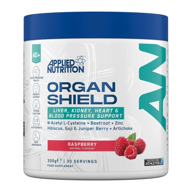 Витамины и минералы Applied Nutrition Organ Shield, 300 грамм - Малина