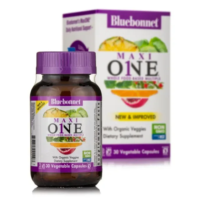 Витамины и минералы Bluebonnet Nutrition Maxi ONE, 30 вегакапсул