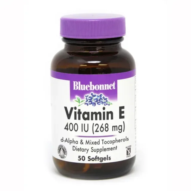 Витамины и минералы Bluebonnet Nutrition Natural Vitamin E 400 IU, 50 капсул
