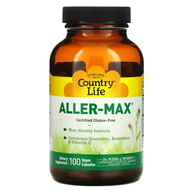 Вітаміни та мінерали Country Life Aller-Max, 100 вегакапсул