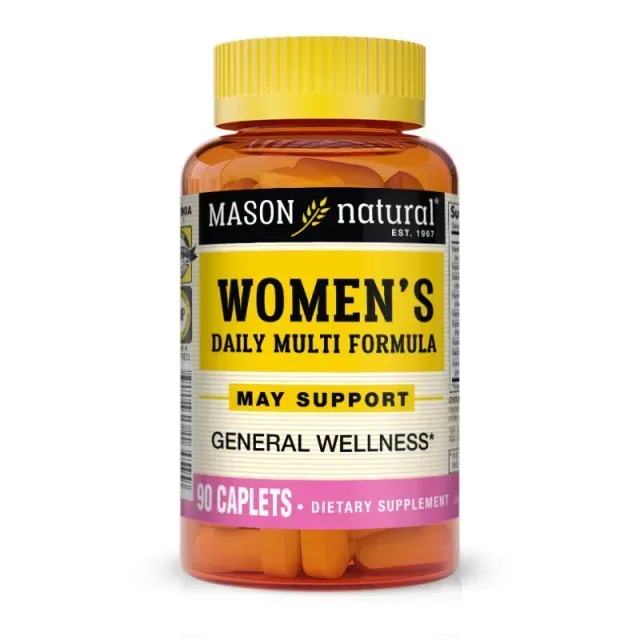 Витамины и минералы Mason Natural Women's Daily Multi Formula, 90 каплет