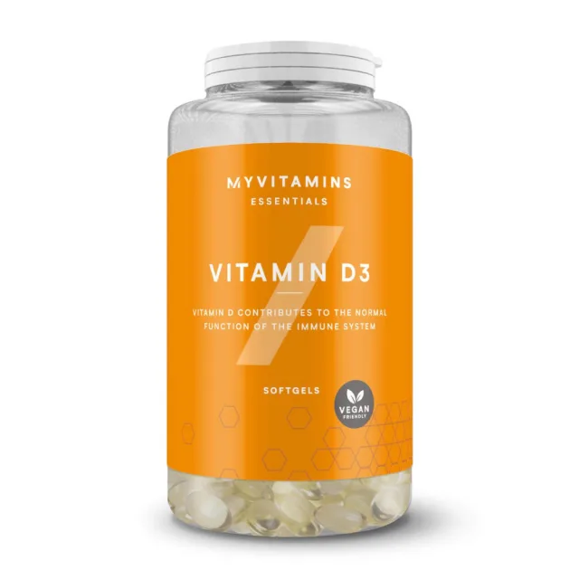 Витамины и минералы MyProtein Vitamin D3, 180 капсул