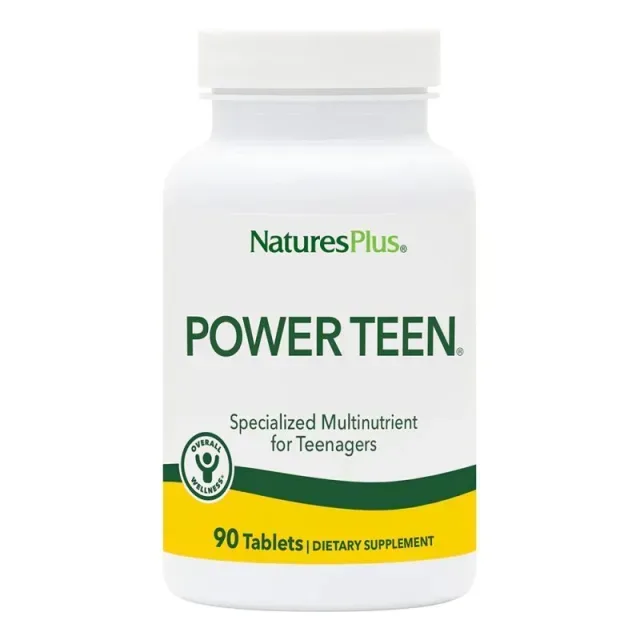Вітаміни та мінерали Natures Plus Power Teen, 90 вегатаблеток