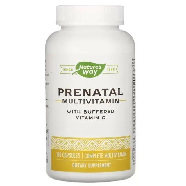 Вітаміни та мінерали Nature's Way Prenatal MultiVitamin, 180 капсул