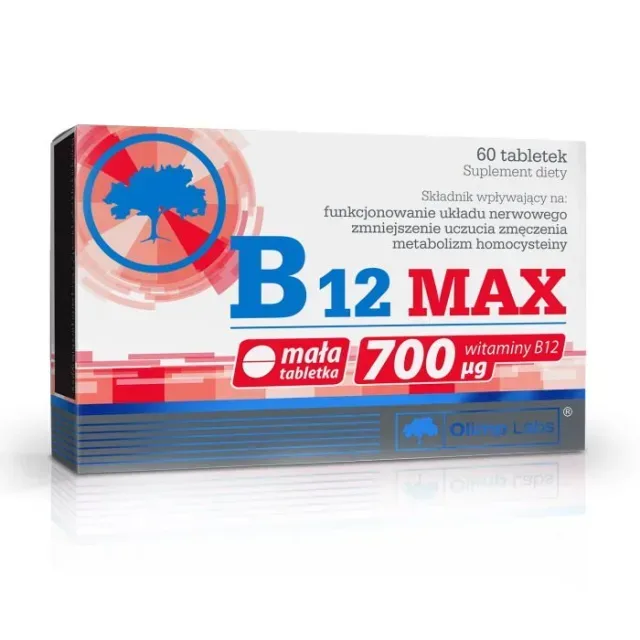 Витамины и минералы Olimp Sport Nutrition B12 Max, 60 таблеток