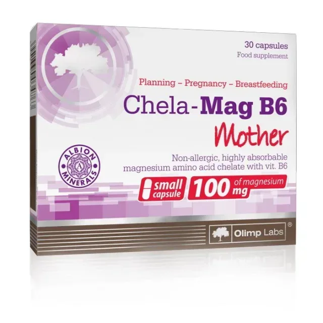 Витамины и минералы Olimp Sport Nutrition Chela-Mag B6 Mama, 30 капсул