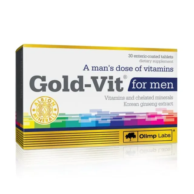 Вітаміни та мінерали Olimp Sport Nutrition Gold Vit for Men, 30 капсул