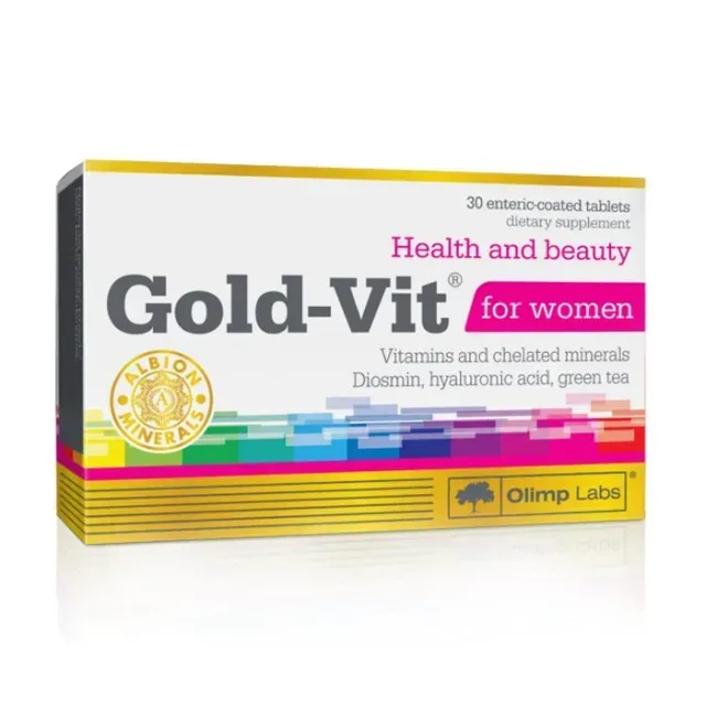 Вітаміни та мінерали Olimp Sport Nutrition Gold Vit for Women, 30 капсул