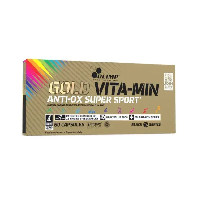 Витамины и минералы Olimp Sport Nutrition Gold Vita-Min anti-OX Super Sport, 60 капсул