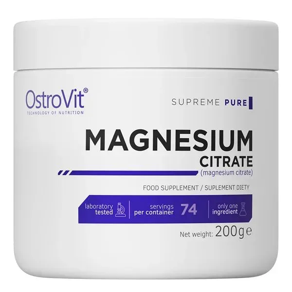 Вітаміни та мінерали OstroVit Magnesium Citrate, 200 грам