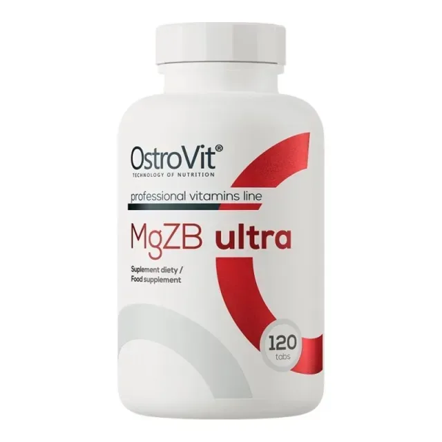 Вітаміни та мінерали OstroVit MgZB Ultra, 120 таблеток