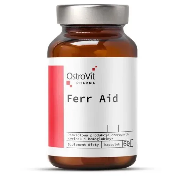 Вітаміни та мінерали OstroVit Queen Fit Ferr Aid, 60 капсул