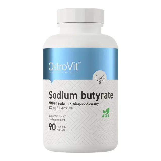 Вітаміни та мінерали OstroVit Sodium Butyrate, 90 капсул