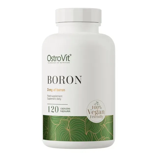 Вітаміни та мінерали OstroVit Vege Boron, 120 вегакапсул