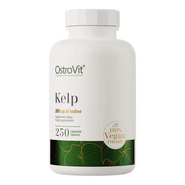 Вітаміни та мінерали OstroVit Vege Kelp, 250 таблеток