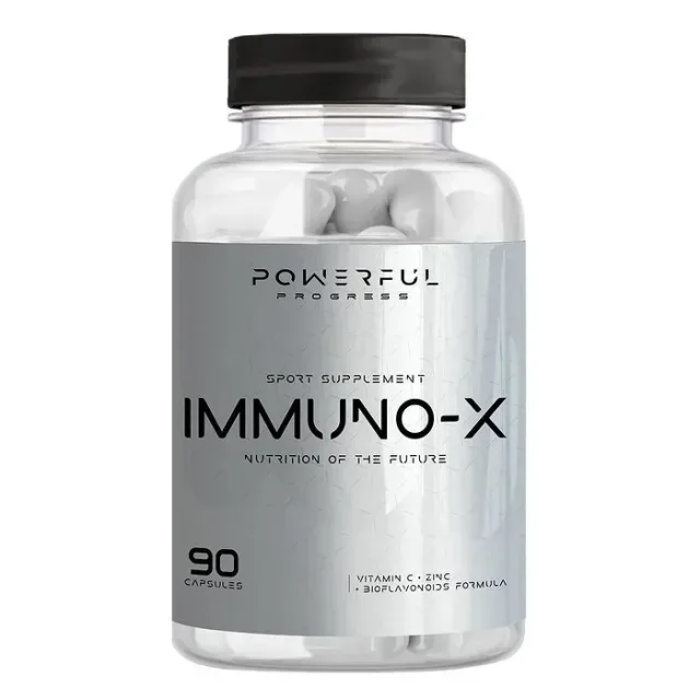 Витамины и минералы Powerful Progress Immuno-X, 90 капсул для поддержки иммунной системы