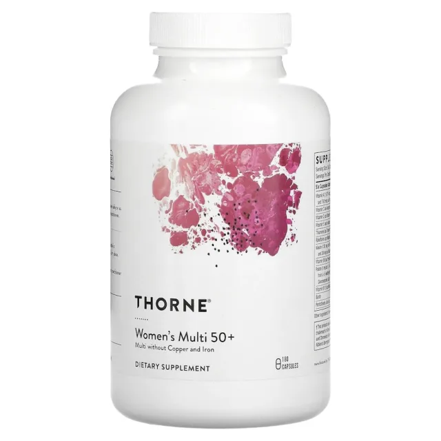 Вітаміни та мінерали Thorne Women's Multi 50+, 180 капсул для жінок 50+