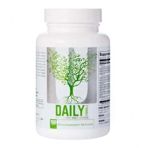 Вітаміни та мінерали Universal Nutrition Naturals Daily Formula, 100 таблеток
