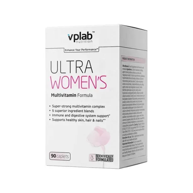 Витамины и минералы VPLab Ultra Women's Multivitamin, 90 каплет