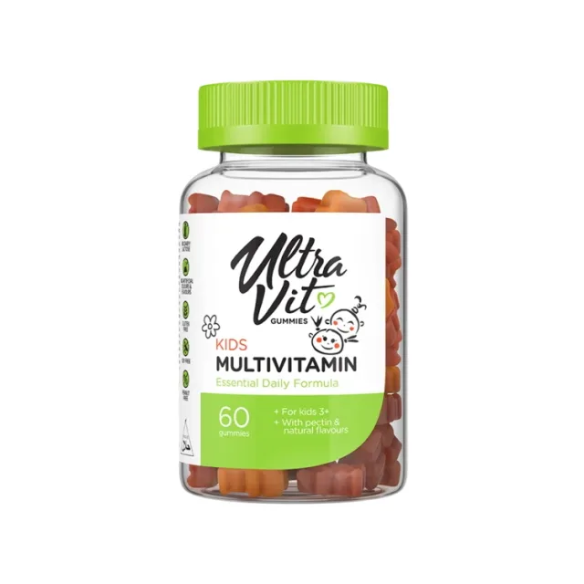 Витамины и минералы VPLab UltraVit Kid's Multivitamin Gummies, 60 таблеток