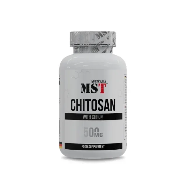 Хітозан та хром MST Nutrition Chitosan with Chrom, 120 капсул