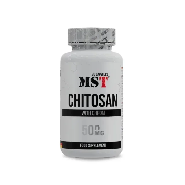 Хітозан та хром MST Nutrition Chitosan with Chrom, 60 капсул